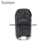 407 blade Light button 3 button remote key shell for Citroen